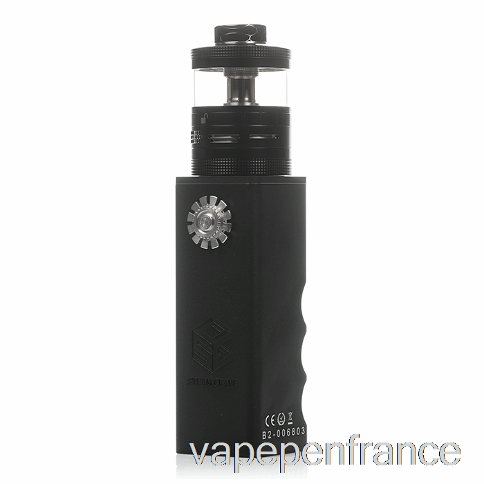 Kit De Démarrage Rdta Combo Avancé Titan Steam Crave Stylo Vape Noir